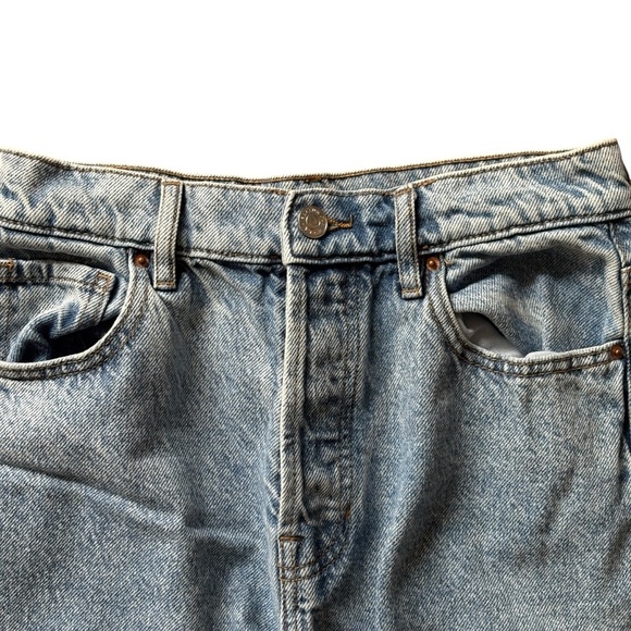 Pacsun Button Fly Jeans Size 26 High Rise Straight Denim Stretch - Picture 3 of 8